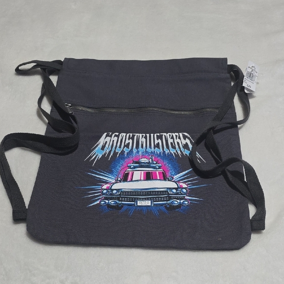 Universal Black Ghostbusters Crossbody Bag - Picture 1 of 6